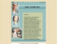 Tablet Screenshot of midcitiesipa.com